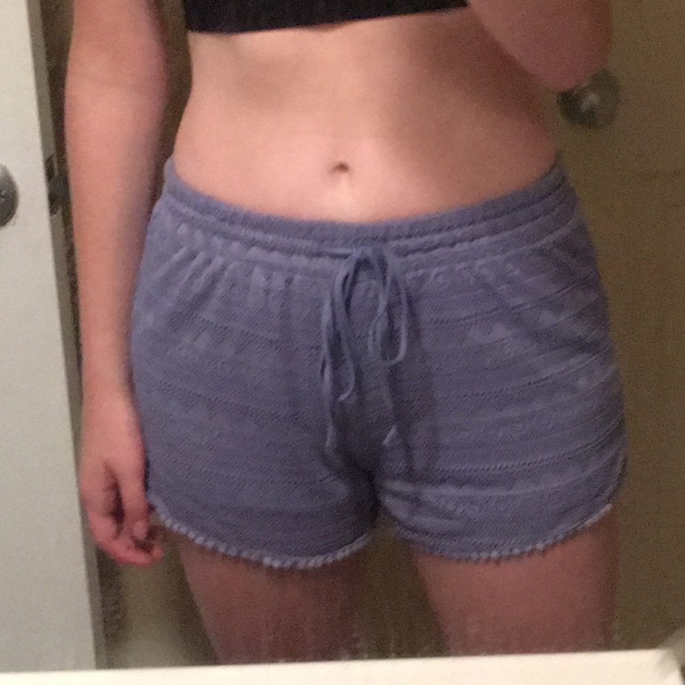 Lacey purple shorts